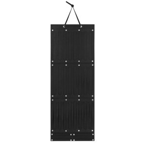 Magideal - Accesorios Para El Cabello Organizador De Cintas Para El Cabello Organizador Para Mujeres Y Niñas Soporte De Exhibición Para Colgar Pinzas Para El Cab Negro 104Cmx38Cm