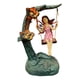 thumbnail image 1 of Figura Decorativa Hada Columpio Jardín Adorno Solar Jhn, 1 of 3