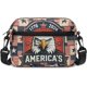 thumbnail image 1 of Bolso bandolera pequeño hombro mujer Halloween Navidad cámara mano monedero cremallera bolsillo móvil, 1 of 6