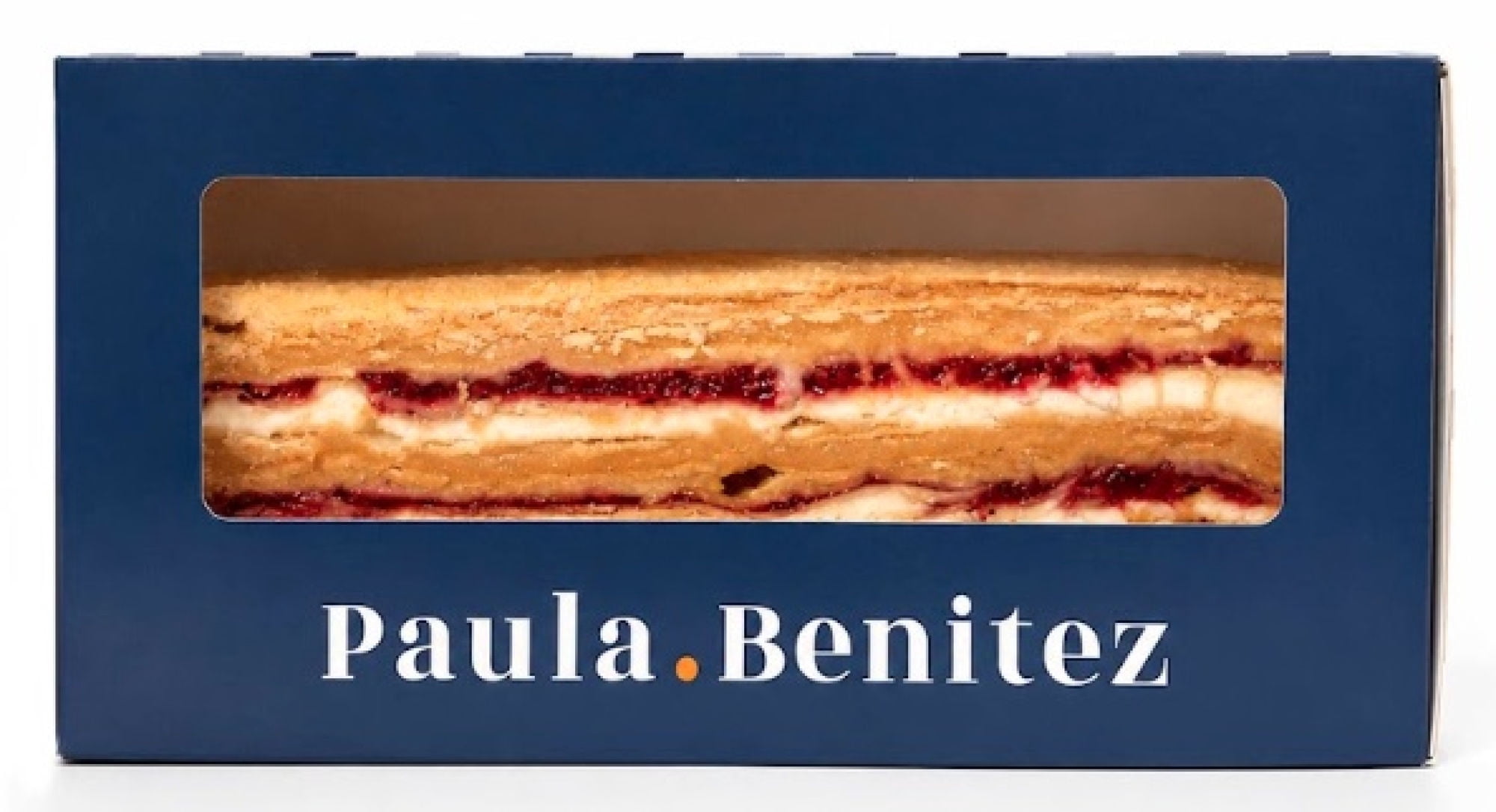 Torta Mil Hoja Frambuesa Crema 700 g Paula benitez