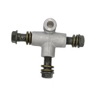 Magideal - Conector En T De Línea De Freno En Forma De T M10, Reemplazo De Motocicleta Atv, Freno De Motocicleta, Conector En T De Acoplamiento En T De Freno De