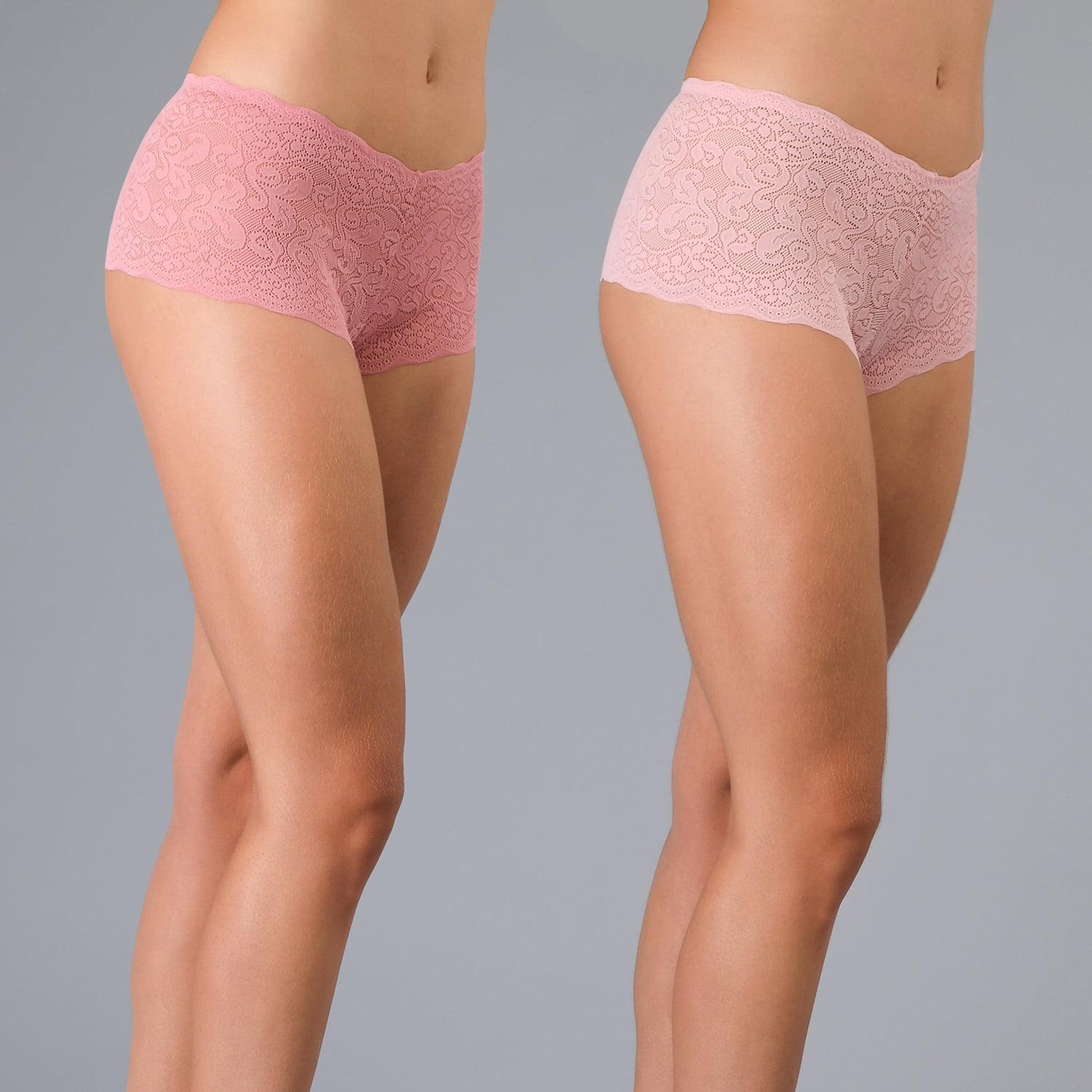 Pack Pantaleta Encaje Y Microfibra Flores Mujer 13277-273