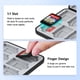 thumbnail image 3 of Estuche para tarjetas de juego Switch de 24 ranuras compatible con juegos de Switch y tarjetas micro SD, organizador de juegos adecuado para tarjetas de juego Switch, Lite y OLED, color negro., 3 of 5