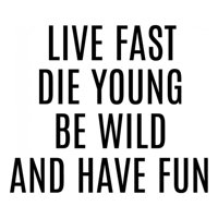 Rienda Libre Graphics - Decomural Live Fast Die Young Lana Del Rey Ws-44053