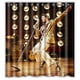 thumbnail image 1 of Cortina de ducha de Elvis Performing, juego de cortina de baño con ganchos, tamaño 66 x 72 pulgadas, 1 of 3