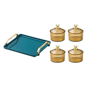 Bothyi - Plato Para Servir Aperitivos De Frutas Secas, Plato De Aperitivo Para El Hogar, Cocina, Comedor, Marrón