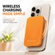 thumbnail image 4 of Batería externa ReelCharge 5000 mAh inalámbrica naranja, 4 of 7
