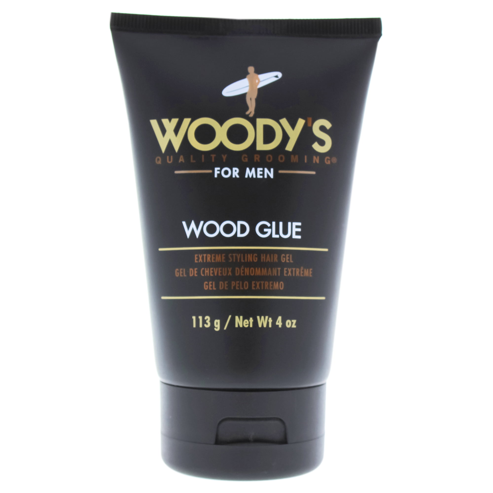 Woodys - Gel De Peinado Extremo Con Pegamento Para Madera De Para Hombres - Gel De 4 Oz