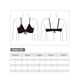 thumbnail image 3 of Bikini triangulo con nudo estampado negro, 3 of 3