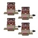 thumbnail image 3 of 4Pcs Soportes De Patas De Mesa Plegables Con Cerradura Herrajes De Mesa Con Bisagras Oro, 3 of 5