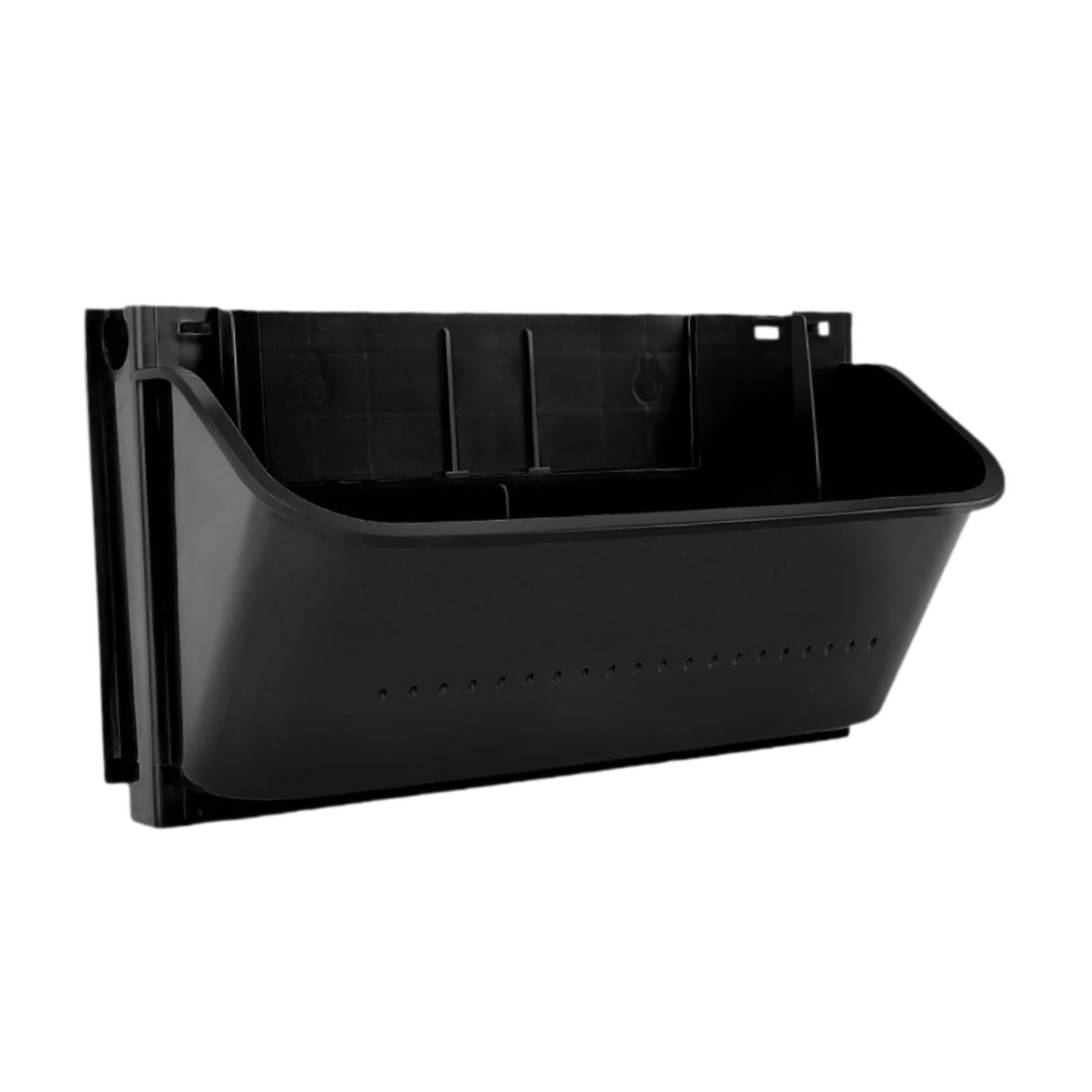 Magideal - Maceta Colgante De Pared Con Barandilla, Contenedor Con Orificio De Drenaje, Soporte Para Plantas De Pared, Jardinera Vertical Para Jardín, Terraza Al