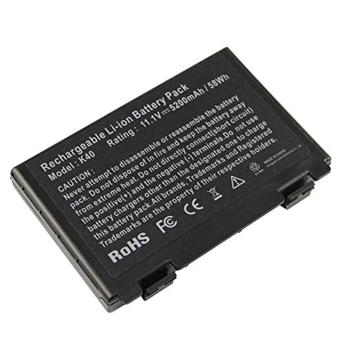 Batería para Portátil Futurebatt de 6 Celdas para ASUS K61IC K60IJ K50IJ K50I K60I A32-F82 A32-F52 X8D X8B