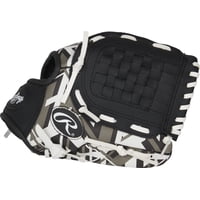 Guante De Béisbol Rawlings Remix T-Ball & Youth 10.5 Pulgadas, Negro