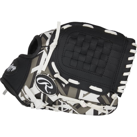 Guante De Béisbol Rawlings Remix T-Ball & Youth 10.5 Pulgadas, Negro