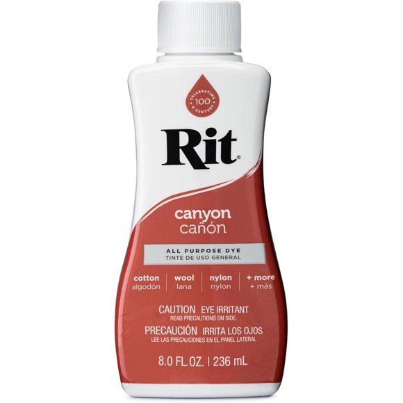 Tinte Líquido Rit Canyon 8 oz 236 ml para Algodón