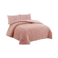 Fei Ya - Cubrecama De Invierno 2025 Con Chiporro 2 Plaza Rosa