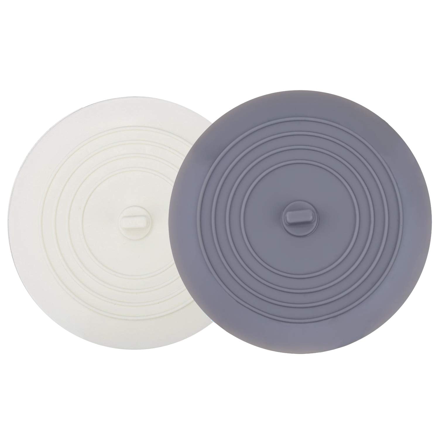 Tapones De Bañera V-top, 2 Unidades, Silicona, 15 Cm De Diámetro, Para Cocina