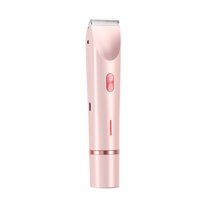 Xusx111 - Trimmer Para Las Mujeres, Afeitadora 2 En 1, Afeitadoras Eléctricas Para El Cabello Púbico De Las Mujeres, Trimmer Más Vendido Para Las Mujeres (Rosa)