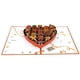 thumbnail image 2 of Tarjeta 3D Pop Up FIAMR de San Valentín con Caja de Chocolate, 2 of 7