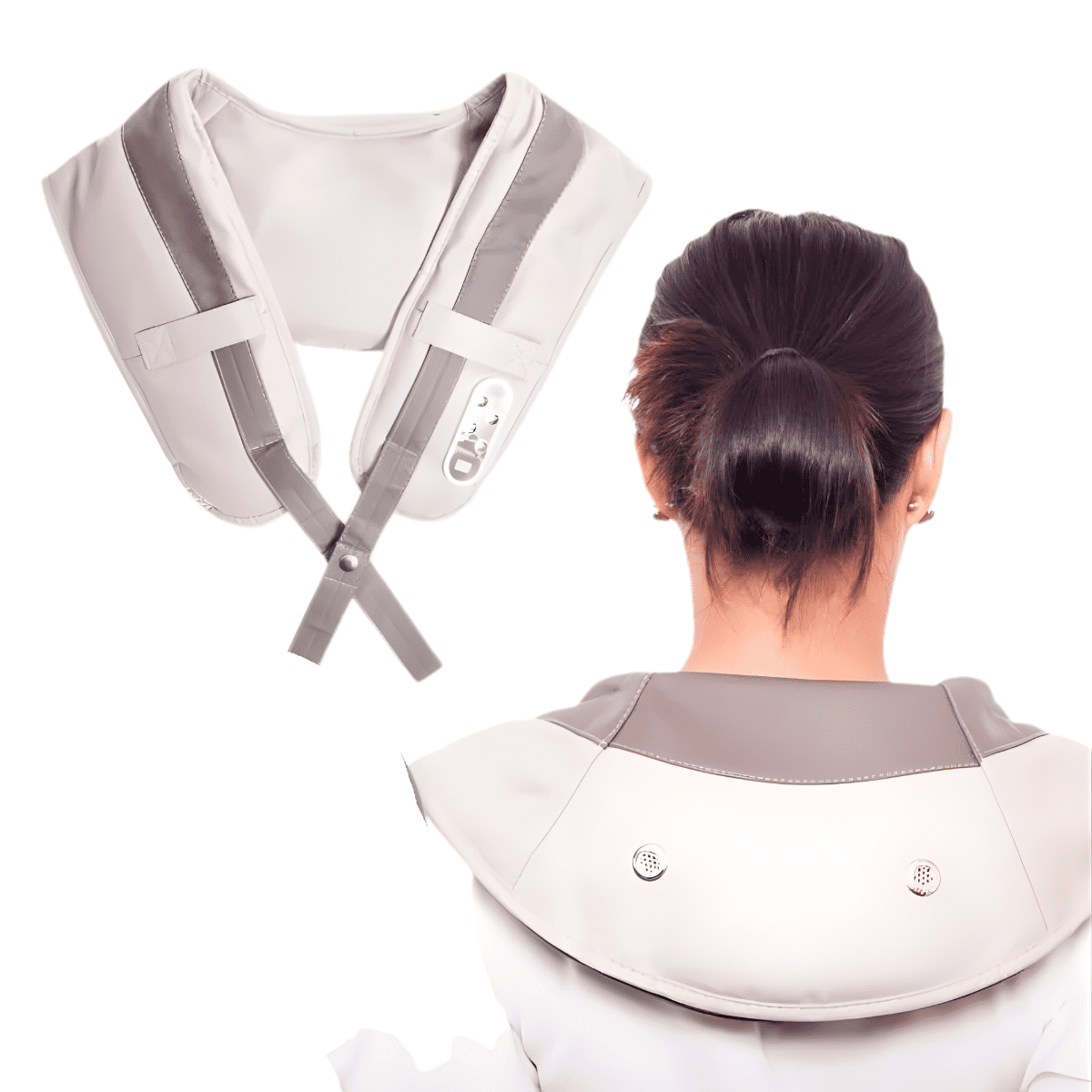 Genérico - Masajeador Cervical Cuello Hombros Con Calor Infrarrojo
