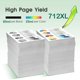 thumbnail image 3 of Cartucho de Tinta QIMOMEI 712XL Paquete de 4 para HP DesignJet, 3 of 6