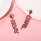 thumbnail image 3 of Pendientes LENOOCLE 6 cm BDAY Acrílico Brillante, 3 of 7