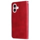 thumbnail image 2 of Funda con Cremallera para iPhone 16, Carcasa Cartera de Cuero PU con Soporte y Tarjetero, 2 of 6