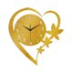 thumbnail image 5 of Reloj De Pared Acrílico Elegante Reloj Decorativo único Para Interior Oficina Dormitorio Oro, 5 of 5