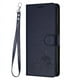 thumbnail image 2 of Funda tipo cartera FOXDOCK para Motorola Moto G24 4G/Moto G04 4G con soporte, ranuras, RFID, diseño de gato, 2 of 5