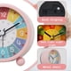 thumbnail image 4 of Reloj despertador infantil, despertador analógico sin tictac, reloj despertador de aprendizaje para niños, reloj despertador de cuarzo, reloj despertador infantil con alarma fuerte y luz nocturna, 4 of 7