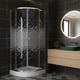 thumbnail image 3 of Shower Door Curvo Mosaic White 80x80x199 Cm (incluye Receptáculo), 3 of 5
