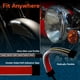 thumbnail image 4 of Kit de tiras LED para motocicletas ONLINE LED STORE de 5 pulgadas, color ámbar blanco frío, 4 of 8