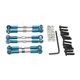 thumbnail image 2 of Enlace De Varilla De Metal Para Coche RC De 6 Piezas Para Wltoys 124016 124017 DIY Accs Azul, 2 of 5