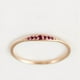 thumbnail image 3 of Stunning Inlaid Synthetic Gem Ring for Engagement, Wedding, and Bridal Jewelry, 3 of 4