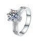 thumbnail image 1 of Anillos de Moissanita de Oro Blanco de 18K de 2-3 Uds para Mujer Regalo Color D Claridad VVS1 Anillos de Compromiso de Diamante Anillo de Plata Esterlina S925 Joyería Alianzas de Boda de Moissanita, 1 of 9