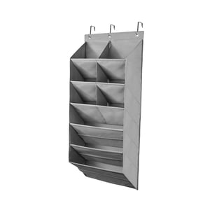 Magideal - Zapatero De Puerta Estrecha Organizador De Zapatos Colgante Para Niños Adultos Zapatero Reutilizable Para Puerta Organizador De Zapatos Para Artículos 9 Cuadrícula