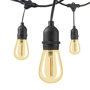 Genérico - Guirnalda De Luces Led Exterior 10 Metros 10 Ampolletas