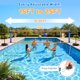 thumbnail image 2 of Set de red de voleibol para piscina MoKo, ajustable de 4,5 a 7,5 m, con pelotas, 2 of 7