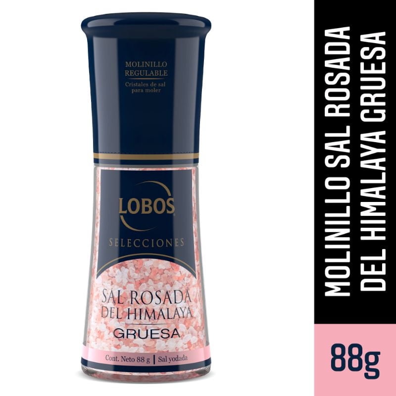 Sal Rosada Del Himalaya Selecciones Molinillo 88 g Lobos