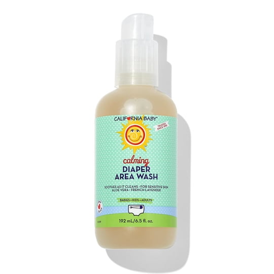 Spray De Toallitas Para Pañales California Baby, Limpia Suavemente 192 Ml