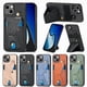 thumbnail image 4 of Funda Resistente para iPhone 15 con Tarjetero y Soporte, Diseño Magnético Negro, 4 of 5