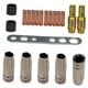 thumbnail image 5 of Accesorios de soldadura Aislador Boquillas de gas Boquilla Juego de piezas resistentes al desgaste Herramienta estable duradera Kit de accesorios, 5 of 5
