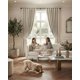 thumbnail image 3 of Juego De Cortinas Blackout 140x240cm De Elegancia Premium, 3 of 6