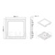 thumbnail image 2 of Panel Led Cuadrado 18W 1440Lm, 2 of 3