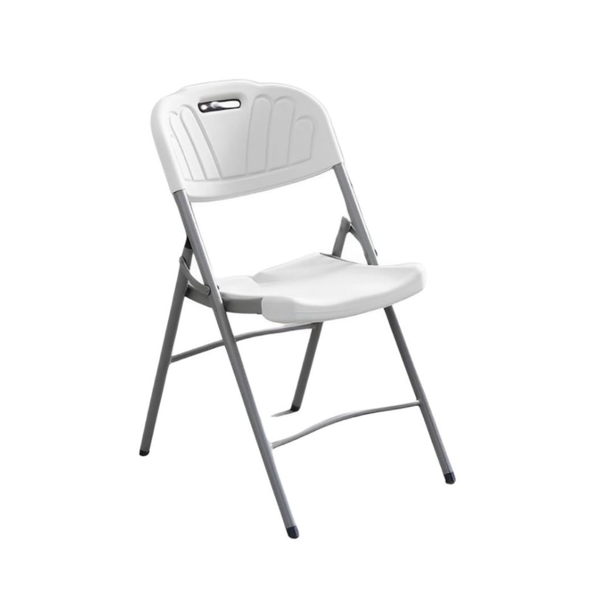 Citohome - Silla Plegable De Plástico Y Hierro - Color Blanca