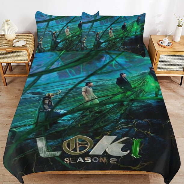Loki Bedding Sets Ultra Soft Skin-Friendly Duvet Cover 3 Piece