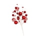 thumbnail image 3 of 6 piezas de púas de bolas de purpurina navideñas para decoración de árboles de Navidad, púas para árboles de Navidad en para fiestas, decoraci Rojo, 3 of 5