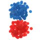 thumbnail image 3 of Contadores De Juegos De Mesa De Plástico Opaco De 200 Uds. Ense?anza De Números Rojo Amarillo Rojo + Azul, 3 of 3