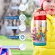 thumbnail image 5 of Los SimpsonBotella de Agua con Tapa Pop Top de Un Toque, Acero Inoxidable, a Prueba de Fugas, para Deportes, Botella Infantil rosa 12 oz, 5 of 6