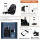 thumbnail image 3 of Kids School Bag With Wheels Rolling Backpack for Boy Wheeled School Bag 6 Wheels Trolley Bookbag Carry on Luggage with Lunch Bag, 3 of 3